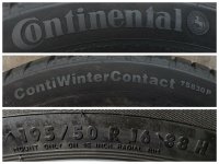 Audi A1 S1 8X Alloy Rims Winter Tyres 195/50 R 16 Continental 6J ET30 8X0601025A
