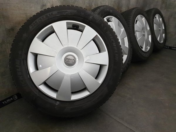 Genuine OEM VW Golf 7 5G Steel Rims Winter Tyres 205/55 R 16 Michelin 6J ET48 5x112 5Q0601027Q