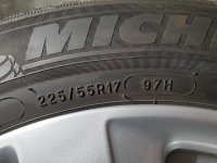 Genuine OEM Audi A6 4G Alloy Rims Winter Tyres 225/55 R 17 Michelin 7,5J ET37 4G0601025L 5x112