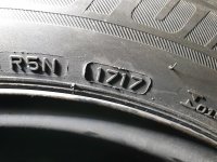 Genuine OEM VW Golf 7 5G GTI GTD Steel Rims Winter Tyres 205/55 R 16 Bridgestone 2017 5,2-3,1mm 6J ET48 5x112 5Q0601027Q