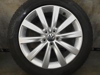 VW Sharan 7N Sydney Alloy Rims Winter Tyres 225/50 R 17 Seal Continental 2019 7J ET39 5x112 7N0601025C