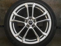 1x Genuine OEM Audi R8 4S Alloy Rim Winter Tyres 295/35 R...