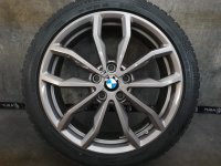 Original BMW 1er F40 2er F44 M711 Alufelgen Winterreifen 205/45 R 18 RDCi 2020 5,8-5,7mm Continental 6,5J IS41 6877550