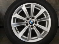 Genuine OEM BMW 5er F10 F11 6er F12 F13 Styling 236 Alloy Rims Summer Tyres 225/55 R 17 TPMS Continental 2017 2019 6,3-2,5mm 8J ET30 6780720 5x120