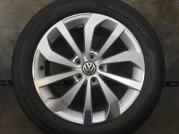 Genuine OEM VW T-Roc 2GA Johannesburg Alloy Rims Summer Tyres 215/55 R 17 2022 Hankook 7mm 7J ET45 2GA601025AG 2GA601025AC 5x112