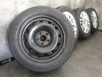 Genuine OEM VW Polo 9N 6Q Fox 5Z Steel Rims Summer Tyres...