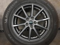 MUSTERARTIKEL Audi A6 4G 4G0 071 498 Alloy Rims Winter Tyres 225/50 R18 7,5J x18H2 ET37