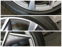 Genuine OEM Skoda Enyaq iV 80 80x Coupe RS Vision Aero Alloy Rims Summer Tyres 235/45 R 21 255/40 R 21 Seal Bridgestone 2021 2022 5,7-5,5mm 8,5J ET40 9J ET42 5LA601025M 5LA601025AK Anthracite 5x112