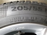 Genuine OEM VW Passat B7 3C B8 3G Corvara Alloy Rims Winter Tyres 205/55 R 16 Continental 2018 99% 6,5J ET42 3G0071496A 5x112