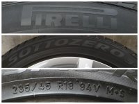 Genuine OEM VW Beetle Disc Alloy Rims Winter Tyres 235/45 R 18 Seal Pirelli 2016 2017 6,7-4,8mm 8J ET48 5C0601025BA 5x112