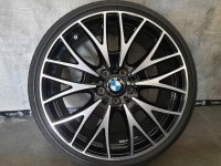 1x Original BMW 3er F30 F31 4er F32 F33 F36 Styling 404 Alufelge Sommerreifen 255/30 R 20 RDCi Runflat Pirelli 2017 8,5J ET47 6796263 5x120
