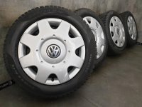 Genuine OEM VW Golf 7 5G GTI GTD Steel Rims Winter Tyres 205/55 R 16 99% Pirelli 2018 6J ET48 5x112 5Q0601027BG