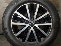 Genuine OEM VW T5 T6 T6.1 7E 7H Bus Multivan California Cascavel Alloy Rims Summer Tyres 235/55 R 17 2021 Bridgestone 6,6-6,3mm 7J ET55 7E0601025L 5x120 SILBER / BICOLOR