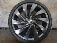 Genuine OEM VW Arteon 3G Rosario Alloy Rims Summer Tyres 245/35 R 20 Seal Pirelli 2017 6,9mm 8J ET40 3G8601025D 5x112 Dark Graphite Matt