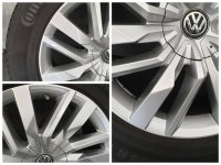 Genuine OEM VW Touareg 3 3Q CR Osorno Alloy Rims Winter Tyres 255/55 R 19 TPMS Continental 2018 7,7-7,4mm 8J ET28 760601025E 5x112