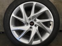 Genuine OEM Cupra Formentor Alloy Rims Summer Tyres 245/45 R 18 99% 2022 Goodyear 8J ET40 5FF601025C 5x112