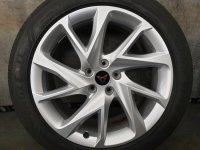 Genuine OEM Cupra Formentor Alloy Rims Summer Tyres 245/45 R 18 99% 2022 Goodyear 8J ET40 5FF601025C 5x112