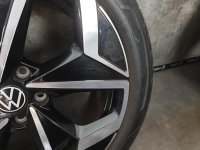 Genuine OEM VW ID.3 E1 Andoya Alloy Rims Winter Tyres 215/50 R 19 99% 2020 Goodyear 7,5J ET50 10A601025H 5x112 Black