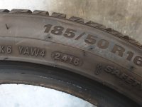 2x Kumho WinterCraft WP51 Winter Tyres 185/50 R 16 81H 99% 2016