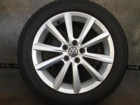Genuine OEM VW Polo 6 2G AW GTI Merano Alloy Rims Winter Tyres 185/60 R 16 2020 Bridgestone 7,5-4,7mm 6J ET45 2G0071496 KBA 51206 5x100