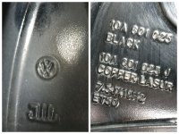 1x Original VW ID.3 E1 Andoya Alufelge Sommerreifen 215/50 R 19 Seal 2022 Continental 7,5J ET50 10A601025 SCHWARZ 5x112