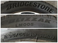 Genuine OEM Mercedes EQC C293 N293 Alloy Rims Winter Tyres 235/55 R 19 TPMS Bridgestone 2021 2022 6,7-5,7mm 8J ET34 A2934010100 5x112