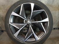 Original Skoda Enyaq iV 80 80x 85 85x RS Coupe Elroq 85 Vision Aero Alufelgen Sommerreifen 235/45 R 21 255/40 R 21 Bridgestone 2022 8,5J ET40 5LA601025N 9J ET42 5LA601025AL 5x112