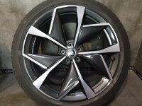 Original Skoda Enyaq iV 80 80x 85 85x RS Coupe Elroq 85 Vision Aero Alufelgen Sommerreifen 235/45 R 21 255/40 R 21 Bridgestone 2022 8,5J ET40 5LA601025N 9J ET42 5LA601025AL 5x112
