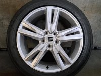 Genuine OEM Seat Ateca 5FP 2WD Alloy Rims Summer Tyres...