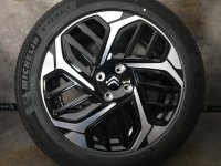 Genuine OEM Citroen C4 III BA BB BC Alloy Rims Summer Tyres 195/60 R 18 2023 Michelin 6,5J ET26 9832063280 5x108