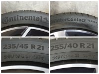 Genuine OEM Skoda Enyaq iV 80 80x Coupe RS Vision Aero Alloy Rims Winter Tyres 235/45 R 21 255/40 R 21 2022 Continental 8,5J ET40 9J ET42 5LA601025M 5LA601025AK Anthracite 5x112