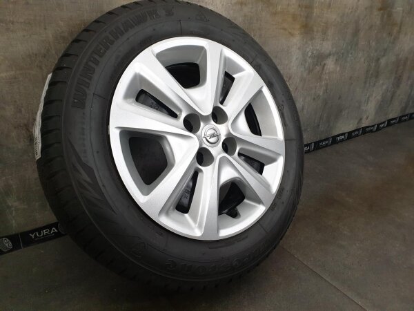 1x Original Opel Corsa E Stahlfelge Winterreifen 185/65 R 15 Firestone 2016 6J IS39 2150187 4x100