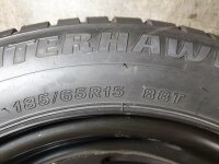 1x Original Opel Corsa E Stahlfelge Winterreifen 185/65 R 15 Firestone 2016 6J IS39 2150187 4x100