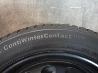 1x Original VW Polo 5 6R 6C GTI Stahlfelge Winterreifen 195/50 R 16 Continental 2016 6J ET40 6R0601027N 5x100