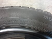 1x Original VW Polo 5 6R 6C GTI Stahlfelge Winterreifen 195/50 R 16 Continental 2016 6J ET40 6R0601027N 5x100