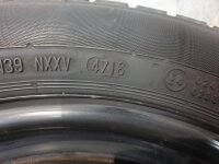 1x Original VW Polo 5 6R 6C GTI Stahlfelge Winterreifen 195/50 R 16 Continental 2016 6J ET40 6R0601027N 5x100