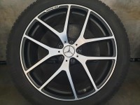 Genuine OEM Mercedes G Klasse W463 G63 W463 AMG Alloy Rims Winter Tyres 295/40 R 21 TPMS 2022 Continental 10J ET45 A4634010400 5x130