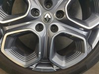 Genuine OEM Renault Kadjar HA HL Alloy Rims Summer Tyres 225/45 R 19 Continental 2018 6,2-4,3mm 7J ET40 403007598R 403004369R 403000336R 5x114,3