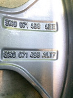 1x Genuine OEM Audi A1 8X S Line Polygon Alloy Rim 18...