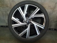 Original VW Golf 8 5H R GTI GTD Bergamo Alufelgen Sommerreifen 225/40 R 18 Bridgestone 2020 2022 7,5J ET51 5H0601025M 5x112