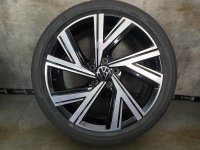 Original VW Golf 8 5H R GTI GTD Bergamo Alufelgen Sommerreifen 225/40 R 18 Bridgestone 2020 2022 7,5J ET51 5H0601025M 5x112