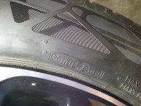 Original VW ID.7 Hudson Alufelgen Sommerreifen 235/50 R 19 255/45 R 19 Seal 2023 Continental 8J ET45 14B601025A 8,5J ET42 14B601025B 5x112