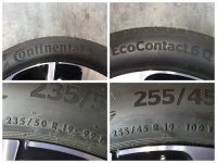 Original VW ID.7 Hudson Alufelgen Sommerreifen 235/50 R 19 255/45 R 19 Seal 2023 Continental 8J ET45 14B601025A 8,5J ET42 14B601025B 5x112
