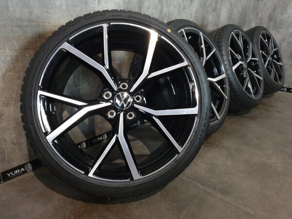 Original VW Golf 8 5H R GTI GTD R Line Estoril Alufelgen Winterreifen 235/35 R 19 2023 Falken 8J ET50 5H0601025S 5H0601025AD 5H0601025AM 5x112