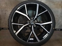Original VW Golf 8 5H R GTI GTD R Line Estoril Alufelgen Winterreifen 235/35 R 19 2023 Falken 8J ET50 5H0601025S 5H0601025AD 5H0601025AM 5x112