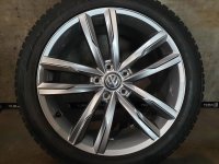 Original VW Passat B8 3G Variant Dartford Alufelgen Winterreifen 235/45 R 18 2023 NEU Hankook 8J ET44 3G0601025K 5x112 grau