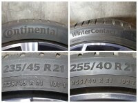 Original Skoda Enyaq iV 80 80x 85 85x RS Coupe Elroq 85 Sportline RS Vision Aero Alufelgen Winterreifen 235/45 R 21 255/40 R 21 Continental 2021 2022 8,5J ET40 9J ET42 5LA601025M 5LA601025AK 5x112 ANTHRAZIT