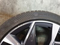 Original Skoda Enyaq iV 80 80x 85 85x RS Coupe Elroq 85 Sportline RS Vision Aero Alufelgen Winterreifen 235/45 R 21 255/40 R 21 Continental 2021 2022 8,5J ET40 9J ET42 5LA601025M 5LA601025AK 5x112 ANTHRAZIT