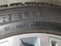 Original VW Tiguan 2 5NA Auckland Alufelgen Winterreifen 235/50 R 19 Pirelli 2023 7J ET43 5NA601025N 5x112 silber