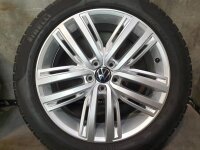 Original VW Tiguan 2 5NA Auckland Alufelgen Winterreifen 235/50 R 19 Pirelli 2023 7J ET43 5NA601025N 5x112 silber